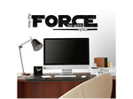 RoomMates Star Wars Classic Force Quote Wall Decal Set, Movies & TV (RMK3011SCS)