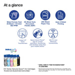 Epson WorkForce Pro 7820 Wireless Color Inkjet Printer, All-In-One, Print, Scan, Copy, Fax (9472530)