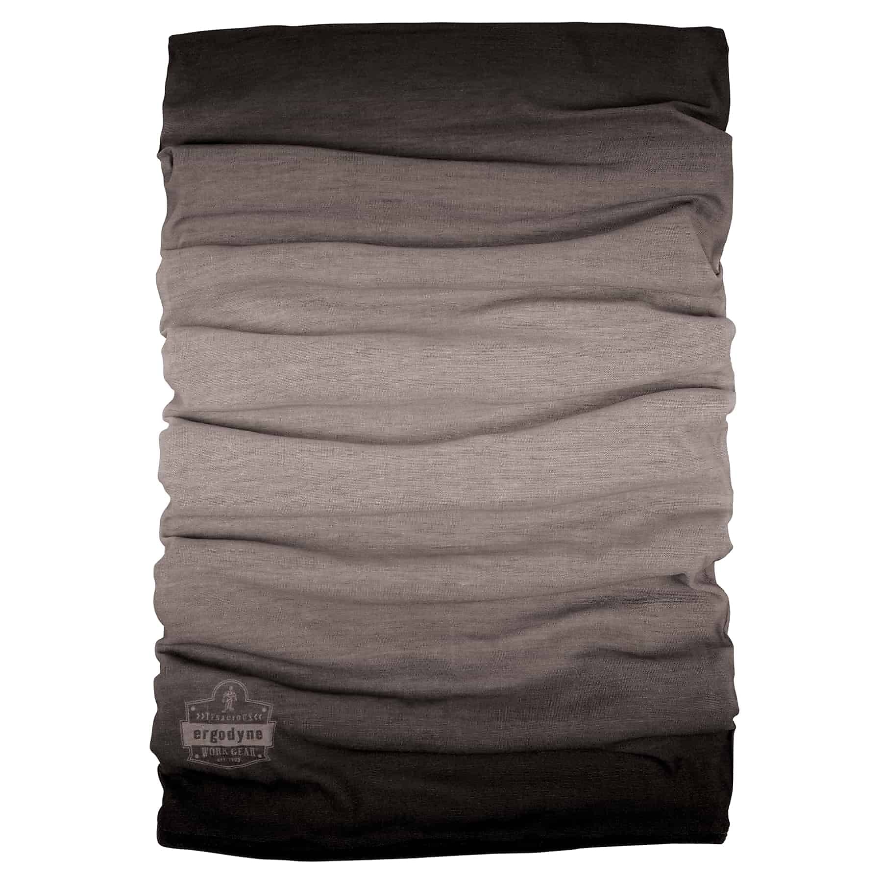 Ergodyne N-Ferno 6491 Insulated Neck Gaiter, Light Gray Fade, One Size (42322)