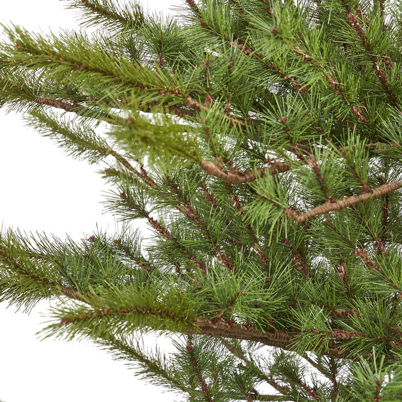 Nearly Natural 7-ft Vancouver Mountain Pine Artificial Christmas Tree with 374 Bendable Branches (T2012)