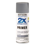 Rust-Oleum Painter's Touch 2X Ultra Cover Spray Paint, Gray, 12 oz., 6/Carton (334017)