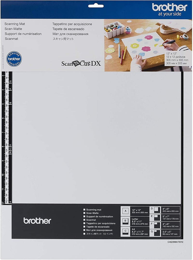 Brother ScanNCut DX Scanning Mat, 12" x 12" (CADXMATS12)