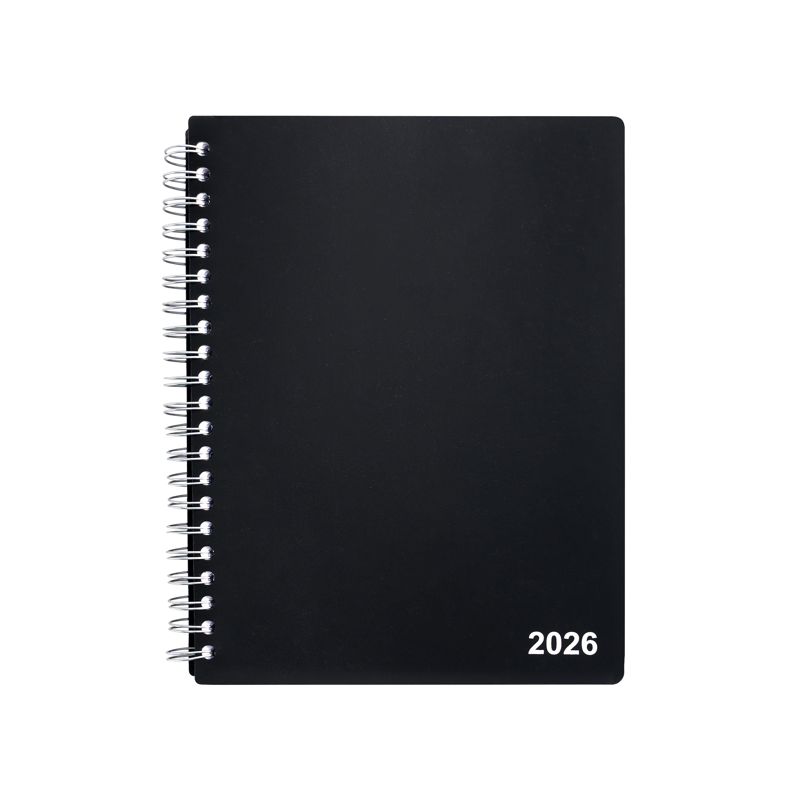 2026 Staples 8" x 11" Daily Appointment Book, Black (ST21487-26)