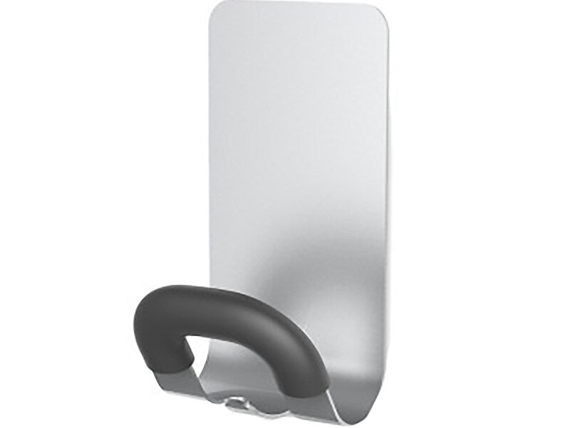 Alba Hook, Silver Gray/Black, Steel/Plastic  (PMMAG2 M)