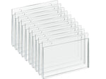 Azar Sign Holder, 6" x 4.25", Horizontal, Wall Mounted, Clear, Acrylic, 10/Pack (162734)