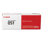 2168c001 (051) Toner, 1,700 Page-Yield, Black