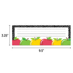 Creative Teaching Press Apple Time School Name Plates, 9.5" x 3.25", 36/Pack, 3 Packs/Bundle (CTP11029-3)