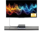 StarTech 6.6' 8K DisplayPort to HDMI Adapter Cable, Male to Male, Space Gray (133DISPLAYPORTHDMI21)
