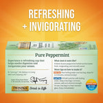 Twinings Pure Peppermint Herbal Caffeine Free Tea Bags, 25/Box (TNA51724)