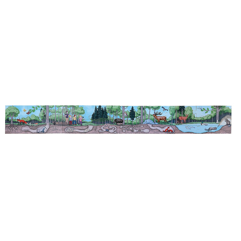 Beleduc Discover 40 Piece The Forest Floor Puzzle (PLWB16210)