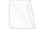 Unishield Clear Label Protector, 1-1/2 " x 1-1/4"