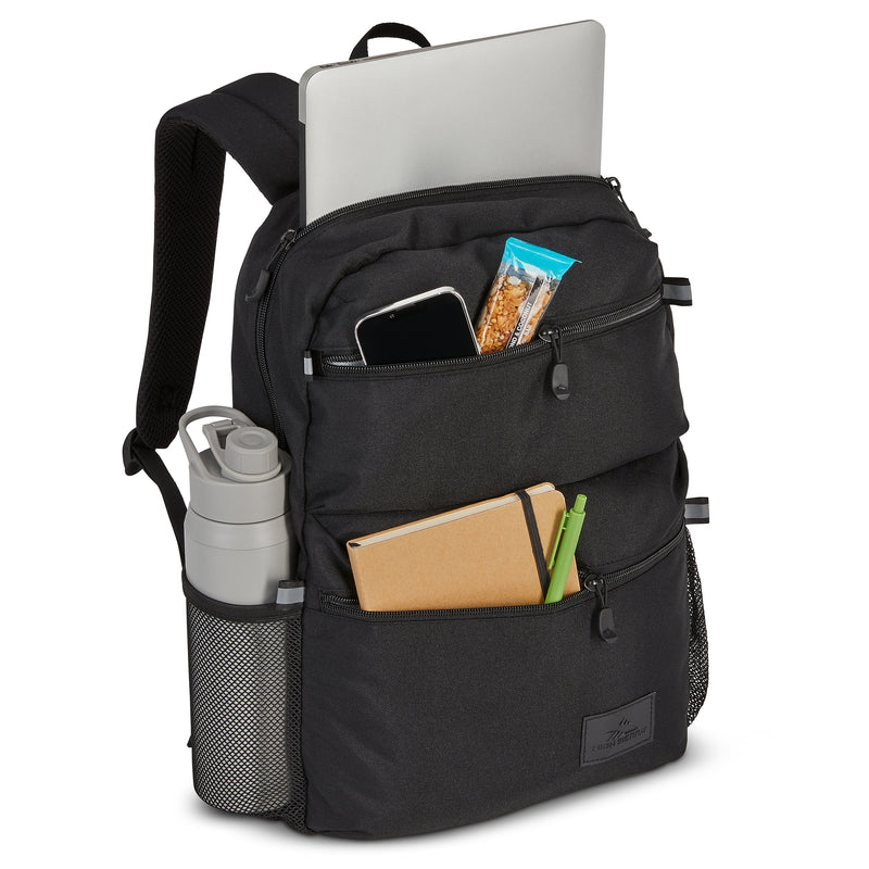 High Sierra Everclass Laptop Backpack, Medium, Black (150917-1041)