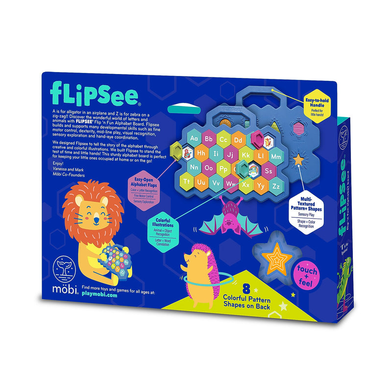 Mobi Flipsee Flip n' Fun Alphabet Board, Multicolored (MGMFLIP1)