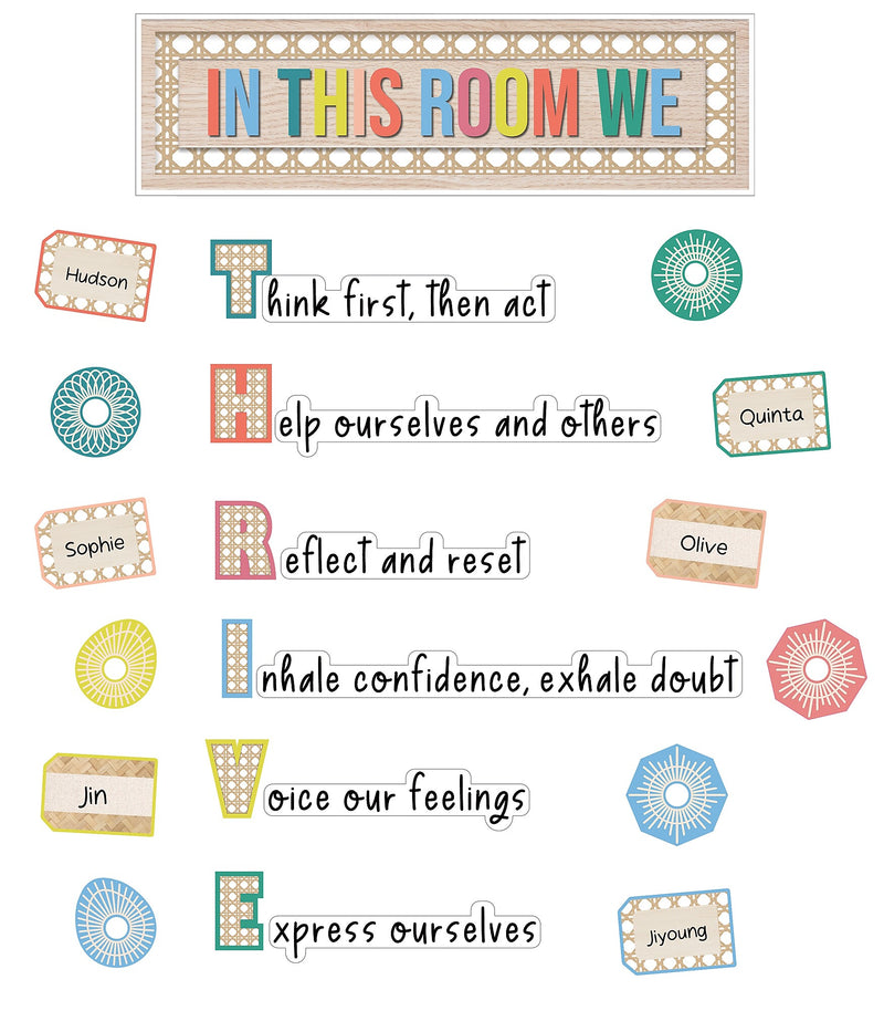 Carson Dellosa Education True to You In This Room We Thrive Bulletin Board Set, 62/Pack (110588)