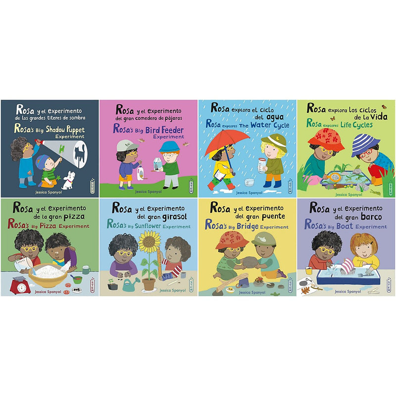 Rosa's Workshop Set 1 & 2 Bilingual Spanish/English, 8/Set (CPY9781786289841)