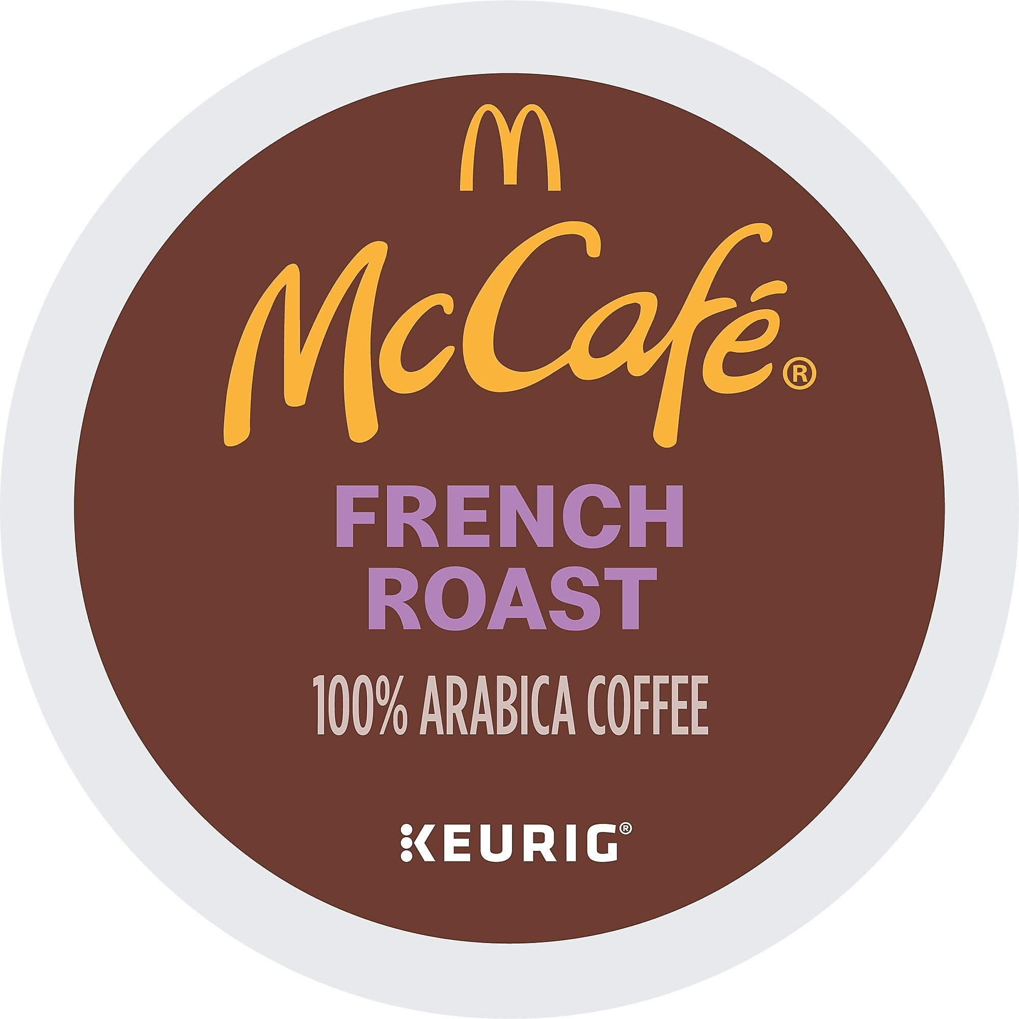 McCafe French Roast Coffee Keurig® K-Cup® Pods, Dark Roast, 96/Carton (080429CT)