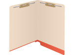 Medical Arts Press Reinforced End Tab File Folder, Straight-Cut, Letter Size, Manila/Orange, 50/Box (S-09473-ORG)