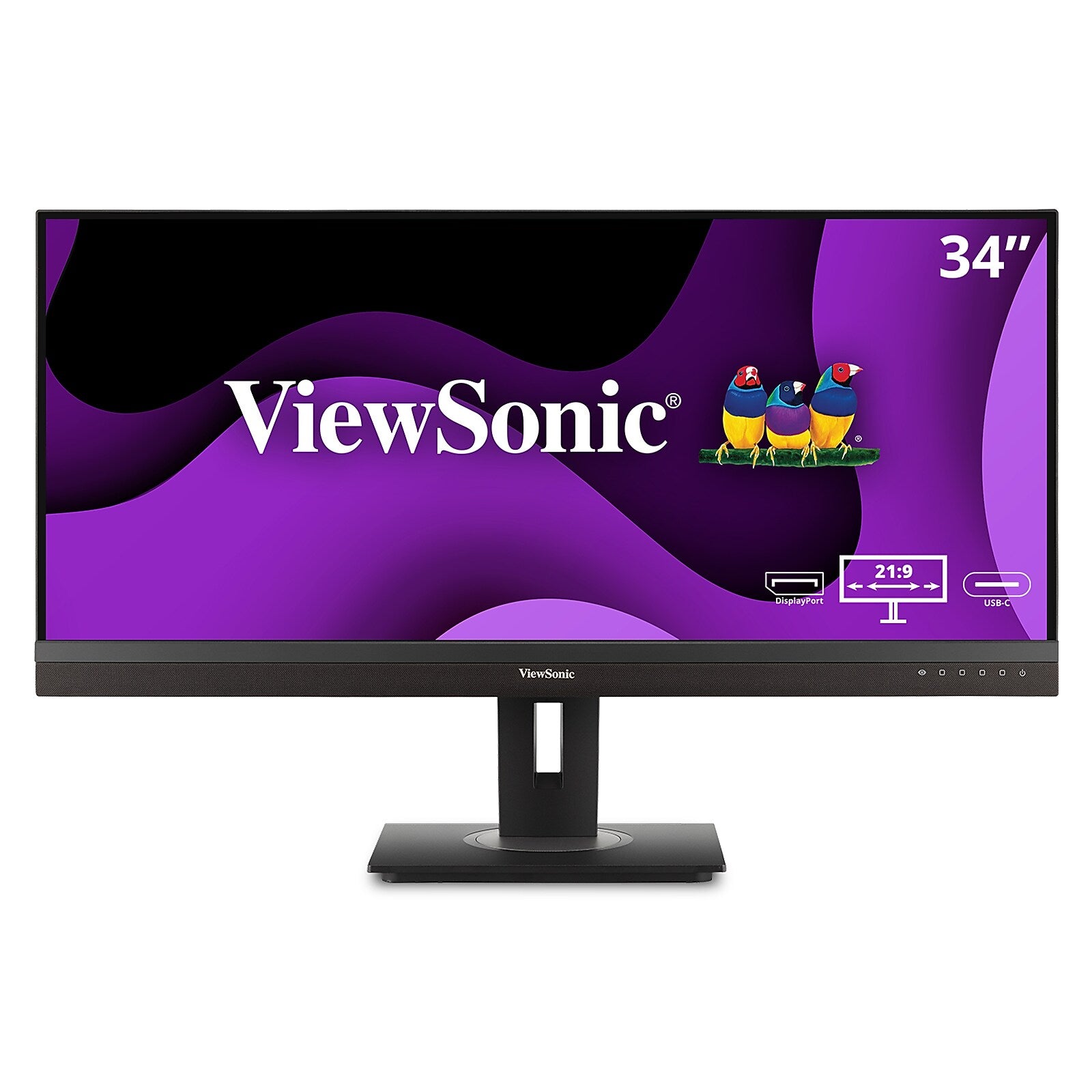 ViewSonic 34" 100Hz LCD Monitor, Black (VG3456A)
