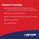 Betco Green Earth Restroom Cleaner, Citrus Scent, 67.6 Oz., 4/Carton (5484700)