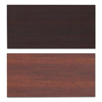 Alera® Reversible Laminate Table Top, Rectangular, 48w x 24d, Medium Cherry/Mahogany