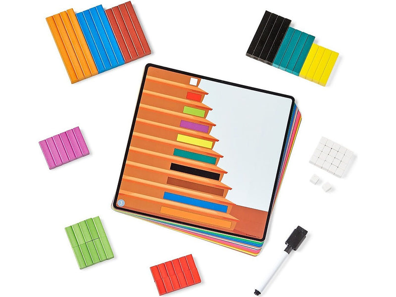 hand2mind Cuisenaire Rods Early Math Activity Set (96236)