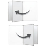 Excello Global Products Wall-Mounted Magnetic Steel Dry-Erase Whiteboard, 40" x 60" (EGP-HD-0551)