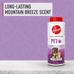 Hoover Pet Carpet & Room Refresher Carpet Powder, Mountain Breeze Scent, 32 oz. (AH31211)