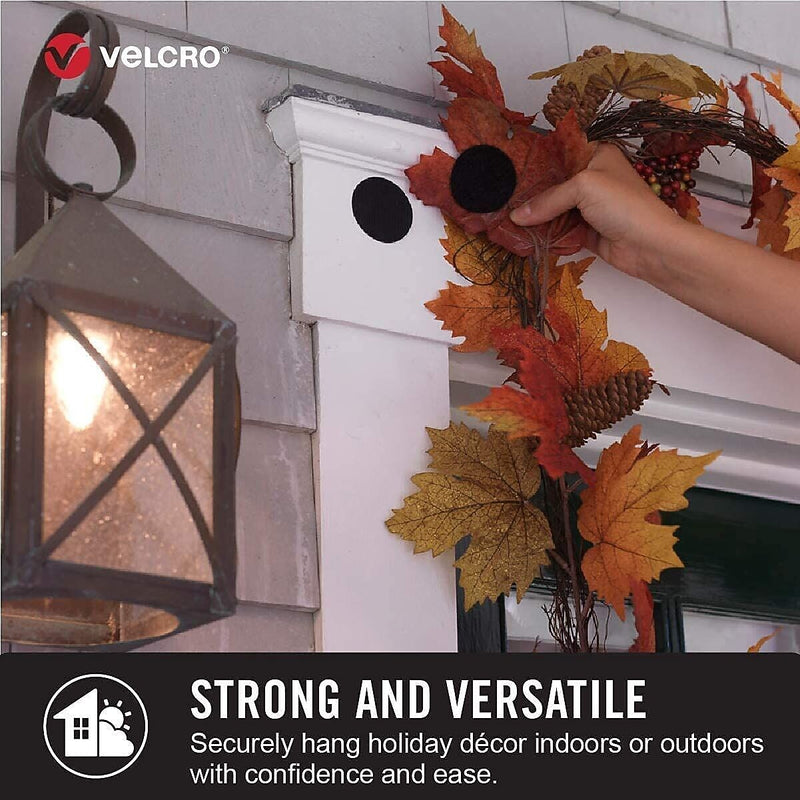 Velcro® Brand Extreme Outdoor 1" x 10' Hook & Loop Fastener Roll, Titanium (91365)