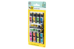Post-it Arrow Flags Value Pack, .47" x 1.7", Assorted Colors, 252 Flags (684-VAD2)