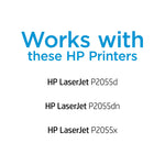 HP 05X Black High Yield Toner Cartridge, Prints Up to 6,500 pages (CE505X)