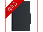 Medical Arts Press Pressboard Classification Folder, 2 Dividers, 2" Expansion, Legal Size, Black, 10/Box (DV-T52-26-3BLK)