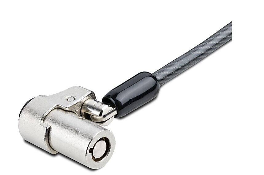 StarTech Keyed Anti-Theft Noble Wedge Key Laptop Cable Locks, 6' (NBLWK-LAPTOP-LOCK)