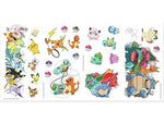 RoomMates Pokemon Favorite Character Children's Wall Decal Set, Cartoons (RMK4150SCS)