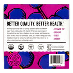Pitaya Foods Organic Acai, Blueberry & Banana Acai Bowl, Energy, 6 oz, 6/Pack (220-02481)