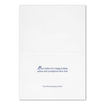 Snowy Glow Holiday Card, 50/BX