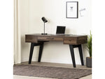 South Shore Helsy 60"W Computer Desk, Natural Walnut (13306)