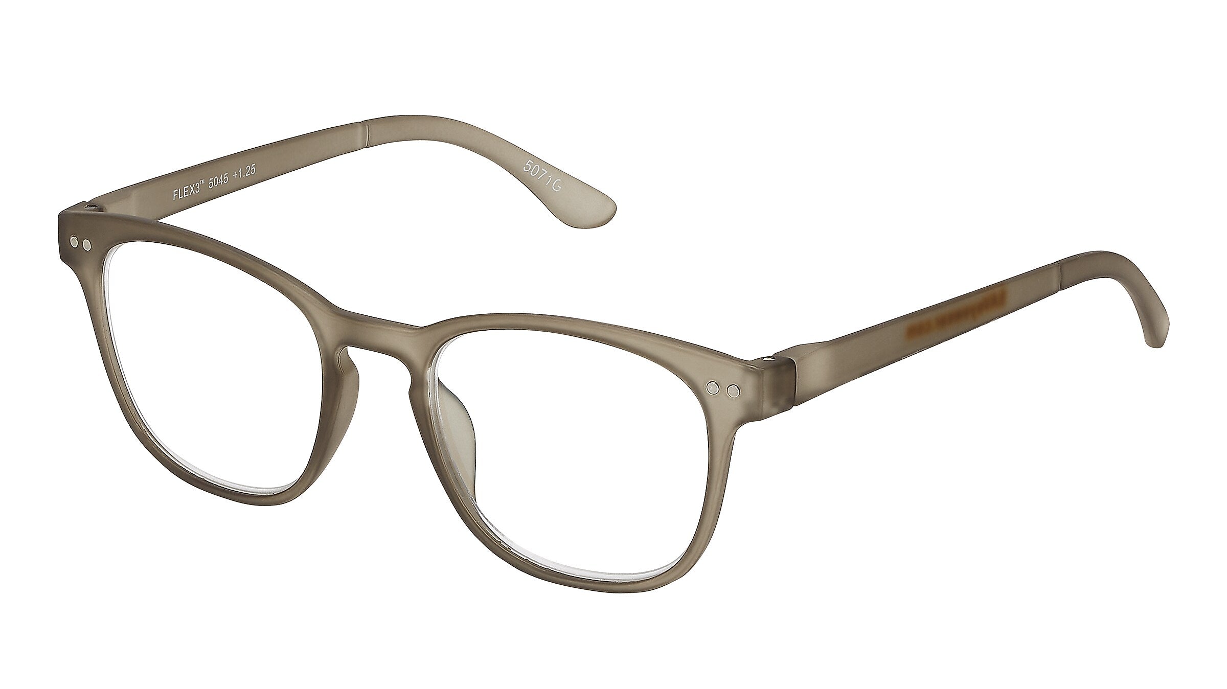 SAV Flex 3 +1.75 Reading Glasses, Smoke (E5045)