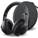 Treblab Wireless Noise Canceling Over-Ear Headphones, Bluetooth, Black (Z2)
