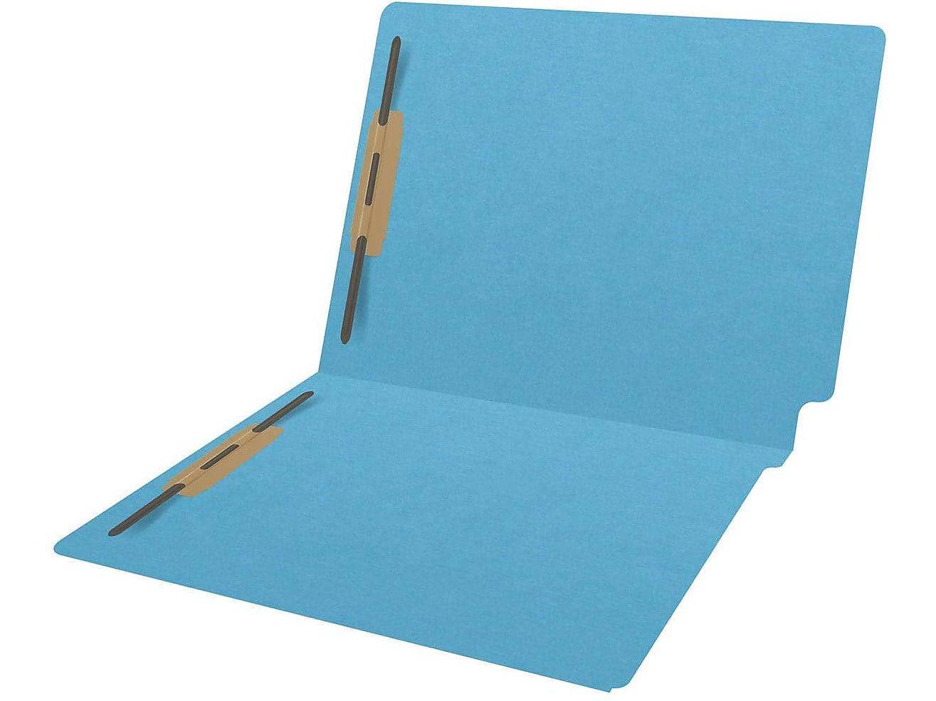 Medical Arts Press Heavy Duty End Tab File Folder, Straight Cut, Letter Size, Dark Blue, 40/Box (S-09459-DBL)
