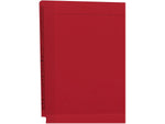 Medical Arts Press Kardex Match Reinforced End Tab File Folder, Straight Cut, Letter-Size, Red, 100/Box (F1170-RED)