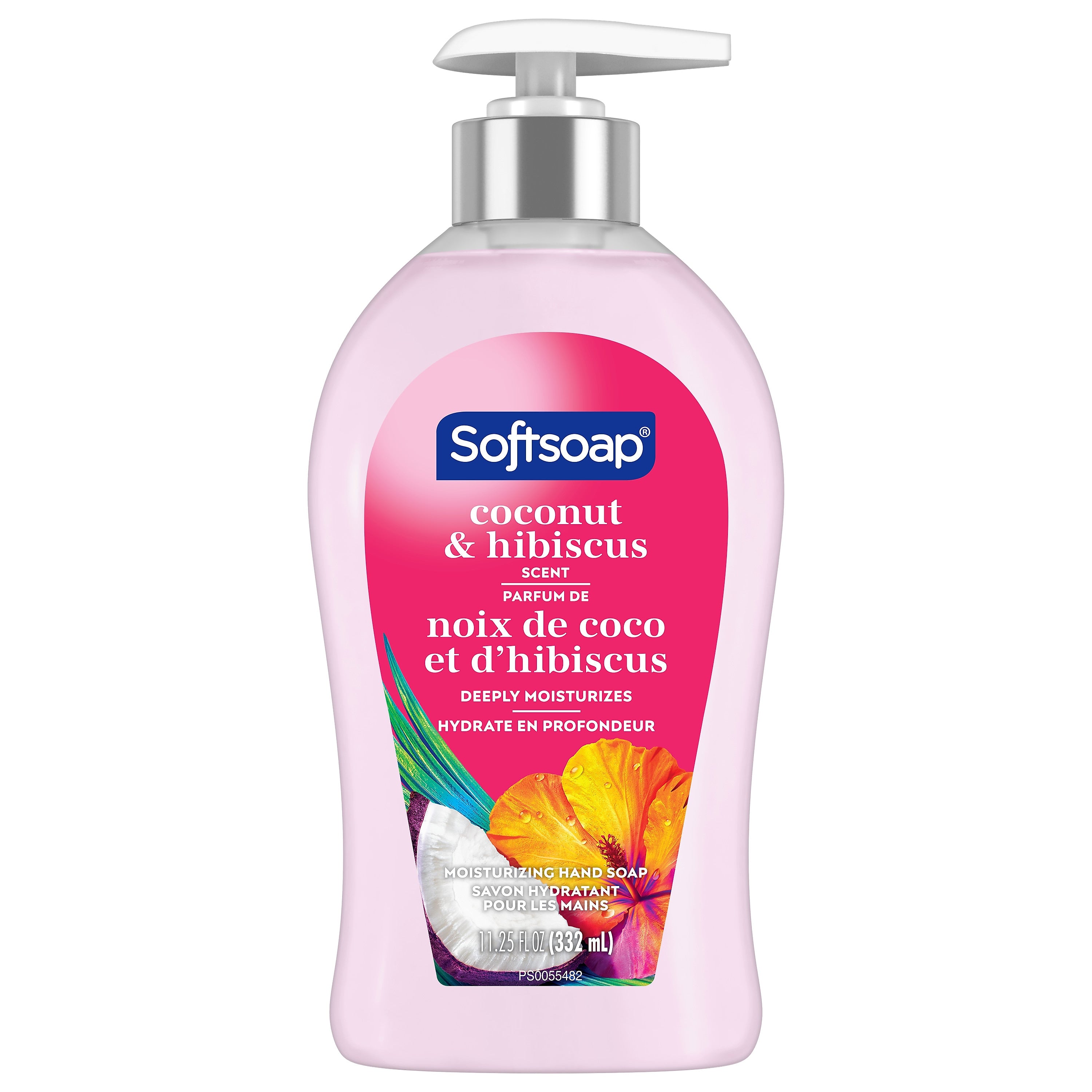 Softsoap Liquid Hand Soap, Coconut & Hibiscus, 11.25 Oz. (US07157A)