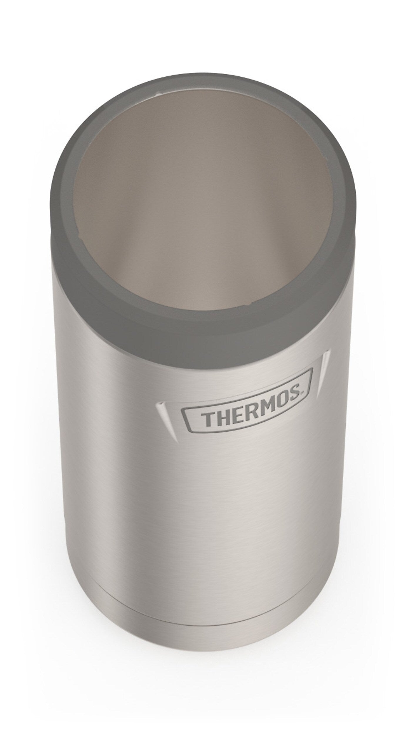 Thermos Icon Stainless Steel Vacuum Insulated Slim Can Insulator, 12 oz., Stainless (EAIS1512MS4)