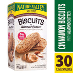 Nature Valley Biscuit Sandwich with Almond Butter, 40.5 oz., 30 Bars/Box (220-01046)