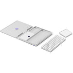 Logitech 4.41" x 11.02" Plastic Adjustable Casa Pop-Up Desk Work From Home Kit with Laptop Stand, Nordic Calm (920-011238)