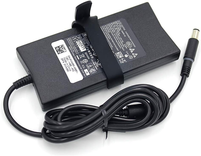 Dell Slim 90W AC Adapter for Dell Laptop, Black (0WK890)