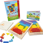 Extasticks Tetralino Double Premium Wooden Puzzle, 92/Set (EXAE3302)