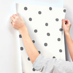 York Wallcoverings Dots Peel and Stick Wallpaper (RMK9010WP)