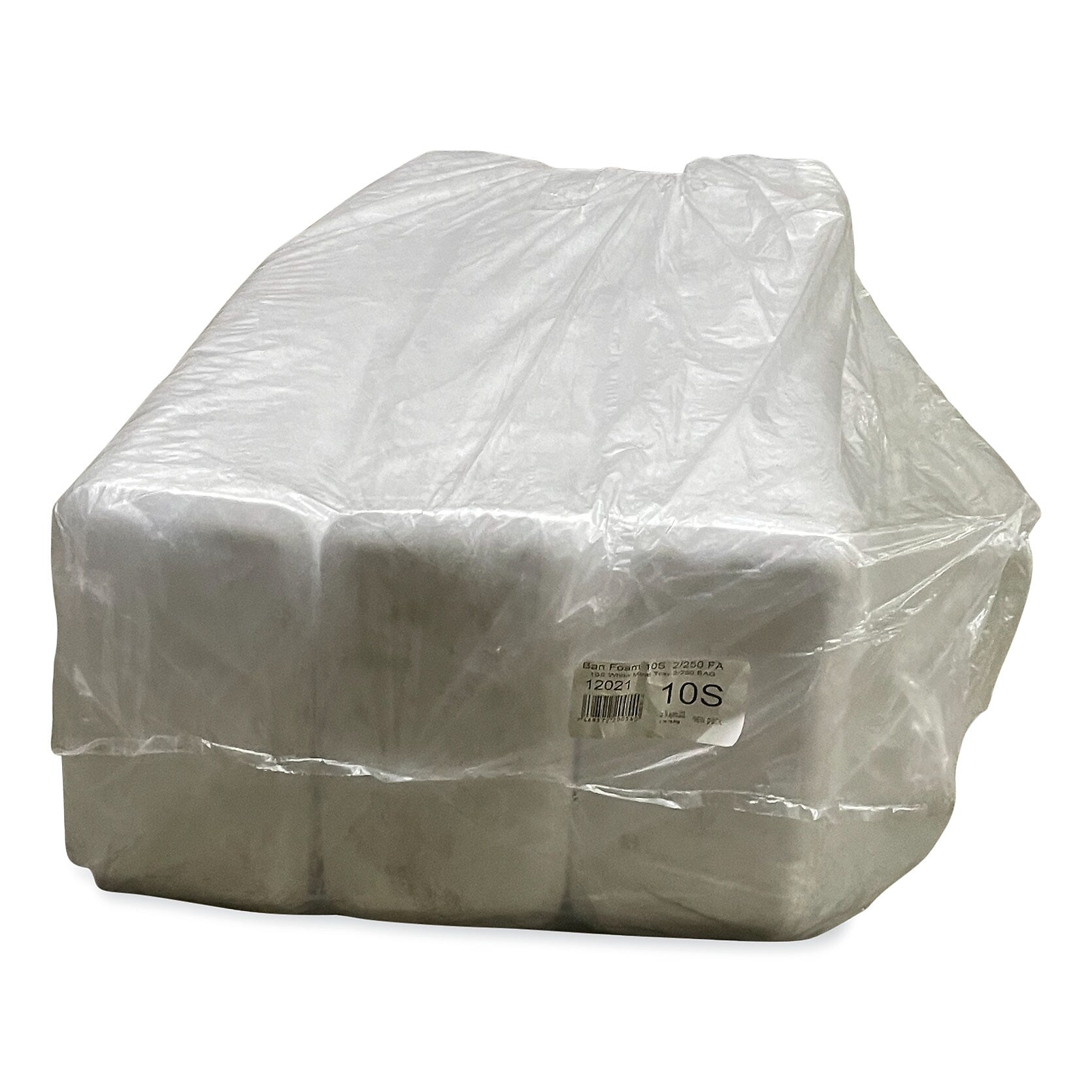 GEN Meat Trays, #10S, 10.93 x 5.75 x 0.63, White, 500/Carton