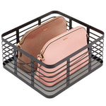 mDesign Steel Organizer, Matte Black (25932)