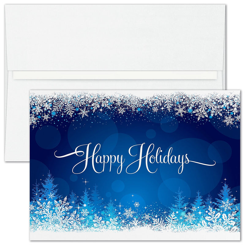 Snowy Glow Holiday Card, 50/BX